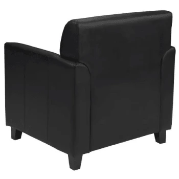 Flash Furniture Hercules Diplomat Series Black Leather Chair 4 Flash Furniture Hercules Diplomat Series Black Leather Chair - Image 2