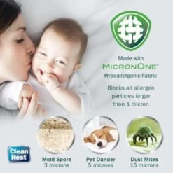 Cleanrest® Simple Mattress Encasement, Cal King 72x84, Case Of 3 12 Cleanrest® Simple Mattress Encasement, Cal King 72x84, Case Of 3 -Home Furnishing Store 103148 w DetailedProductView4 Lg