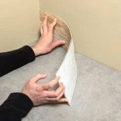 Aspect Stone™ Peel-And-Stick Backsplash In Golden Sandstone, 6-In X 24-In -Home Furnishing Store 104319 w LeftView Lg