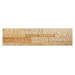 Aspect Stone™ Peel-And-Stick Backsplash In Golden Sandstone, 6-In X 24-In