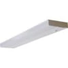 Two-Light 25" Fluorescent T5 Undercabinet Fixture, White Finish, White Diffuser -Home Furnishing Store 111299 V Lg
