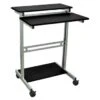 Luxor Black/gray Standup Desk 31-1/2" -Home Furnishing Store 112759 WebOnly Lg