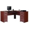 Realspace Magellan Classic Cherry L-Shaped Desk -Home Furnishing Store 112771 WebOnly Lg