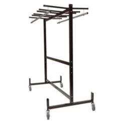 National Public Seating® Table And Chair Storage Truck With Checkerette Bars