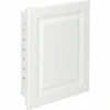 American Pride® 16w X 20"h Raised Panel Recessed Medicine Cabinet - Steel Body