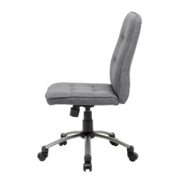 Boss Office Products Modern Office Chair, Slate Grey 4 Boss Office Products Modern Office Chair, Slate Grey - Image 2