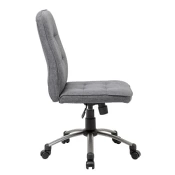 Boss Office Products Modern Office Chair, Slate Grey 5 Boss Office Products Modern Office Chair, Slate Grey - Image 3
