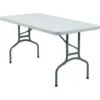 National Public Seating® Rectangle Folding Table 30hx30wx96"l Gray Speckled -Home Furnishing Store 123036 V Lg 1