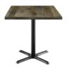 Kfi Seating Urban Loft 30 X 30 X 29 In Square Vintage Wood Break Room Table (Barnwood) 2 Kfi Seating Urban Loft 30 X 30 X 29 In Square Vintage Wood Break Room Table (Barnwood) -Home Furnishing Store 123307 w MainProductImage Lg