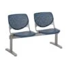 Kfi Seating Kool 2-Seat Reception Bench, Navy Seats & Back -Home Furnishing Store 123379 w MainProductImage Lg
