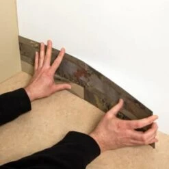 Aspect Stone Peel And Stick Backsplash In Medley Slate, 6-In X 24-In -Home Furnishing Store 124220 w BackView Lg