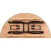 Flash Furniture 48'' Half-Round Wood Folding Banquet Table