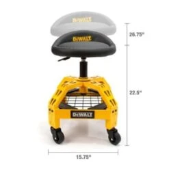 Dewalt Adjustable Shop Stool With Casters -Home Furnishing Store 128838 w DetailedProductView7 Lg