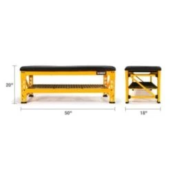 Dewalt Garage Bench With Wire Grid Storage Shelf -Home Furnishing Store 128839 w DetailedProductView5 Lg