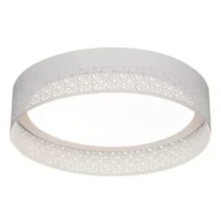 Afx® Ash 16 In. Led Flush Mount Light (White)