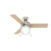 Hunter® Acumen 42 In. 3-Blade Led Ceiling Fan W/ Light (Matte Nickel) 1 Hunter® Acumen 42 In. 3-Blade Led Ceiling Fan W/ Light (Matte Nickel) -Home Furnishing Store 132322 w MainProductImage Lg