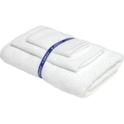 Abvi Bath Towel, 24x54", 13.5 Lbs/dozen, White, Case Of 24