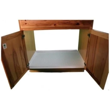 Virginia Industrial Plastics Under Sink Cabinet Liner 30inx21in Beige Case Of 12 6 Virginia Industrial Plastics Under Sink Cabinet Liner 30inx21in Beige Case Of 12 - Image 4