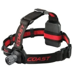 Coast® Hl40 Led Headlamp Wide Angle Flood Beam Optic, Hinged Beam Adjustment