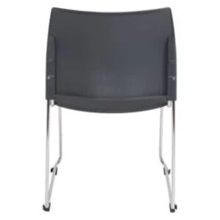 National Public Seating® Nps 8800 Series Cafe Plastic Stack Chair (Charcoal) -Home Furnishing Store 145134 w DetailedProductView3 Lg