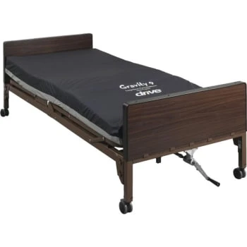 Drive™ Gravity 9 Pressure Distribution Mattress, Foam, Tapered Heel, 36Wx80Lx6H 4 Drive™ Gravity 9 Pressure Distribution Mattress, Foam, Tapered Heel, 36Wx80Lx6H - Image 2