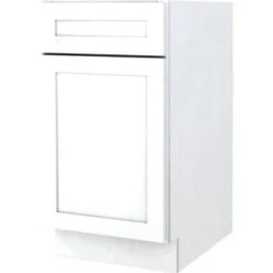 Sunco 12w X 34-1/2h X 24d White Shaker Base Cabinet