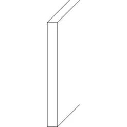 Cnc Cabinetry Toe Kick Skin, Country Oak