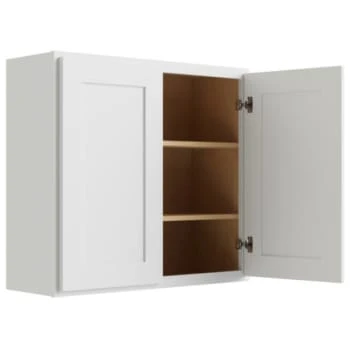 Cnc Cabinetry 24 X 30 In. Wall Cabinet (White) 3 Cnc Cabinetry 24 X 30 In. Wall Cabinet (White)