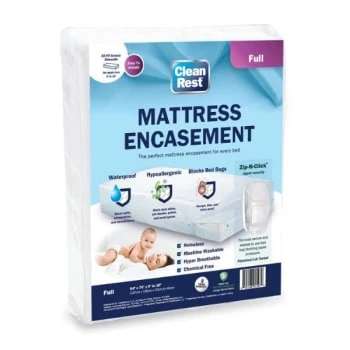 Cleanrest® Waterproof Mattress Encasement Full, Case Of 3 3 Cleanrest® Waterproof Mattress Encasement Full, Case Of 3