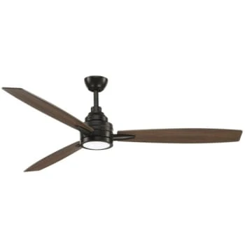 Progress Lighting Gaze 60 In. 3-Blade Led Ceiling Fan W/ Light (Antique Bronze) 4 Progress Lighting Gaze 60 In. 3-Blade Led Ceiling Fan W/ Light (Antique Bronze) - Image 2