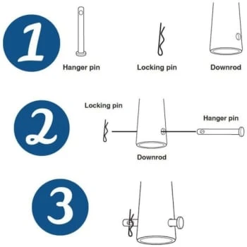 Progress Lighting Gaze 60 In. 3-Blade Led Ceiling Fan W/ Light (Antique Bronze) 8 Progress Lighting Gaze 60 In. 3-Blade Led Ceiling Fan W/ Light (Antique Bronze) - Image 6