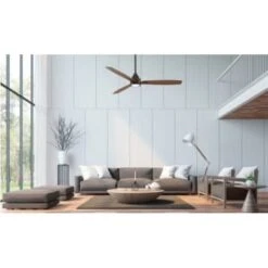 Progress Lighting Gaze 60 In. 3-Blade Led Ceiling Fan W/ Light (Antique Bronze) 19 Progress Lighting Gaze 60 In. 3-Blade Led Ceiling Fan W/ Light (Antique Bronze) -Home Furnishing Store 158598 w LifestyleImage Lg