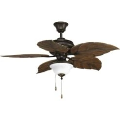 Progress Lighting P2526-20 Airpro 52 In 5-Blade Indoor/outdoor Ceiling Fan (Antique Bronze) -Home Furnishing Store 158618 w AlternateImageView Lg