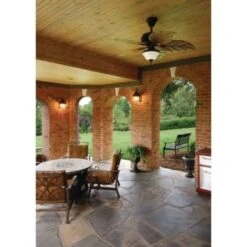 Progress Lighting P2526-20 Airpro 52 In 5-Blade Indoor/outdoor Ceiling Fan (Antique Bronze) -Home Furnishing Store 158618 w DetailedProductView5 Lg