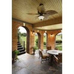 Progress Lighting P2526-20 Airpro 52 In 5-Blade Indoor/outdoor Ceiling Fan (Antique Bronze) -Home Furnishing Store 158618 w DetailedProductView6 Lg