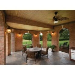 Progress Lighting P2526-20 Airpro 52 In 5-Blade Indoor/outdoor Ceiling Fan (Antique Bronze) -Home Furnishing Store 158618 w LifestyleImage Lg