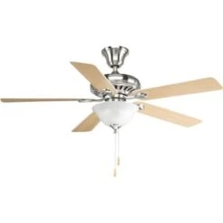 Progress Lighting Airpro 52 In Ceiling Fan (Brushed Nickel) 16 Progress Lighting Airpro 52 In Ceiling Fan (Brushed Nickel) -Home Furnishing Store 158642 w DetailedProductView5 Lg