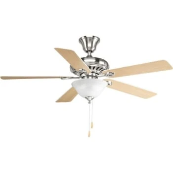 Progress Lighting Airpro 52 In Ceiling Fan (Brushed Nickel) 8 Progress Lighting Airpro 52 In Ceiling Fan (Brushed Nickel) - Image 6