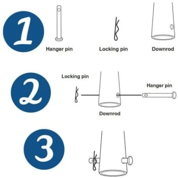 Progress Lighting Airpro 52 In Ceiling Fan (Brushed Nickel) 9 Progress Lighting Airpro 52 In Ceiling Fan (Brushed Nickel) - Image 7