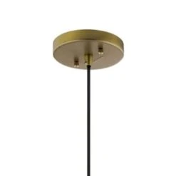 Kichler® Avery 1-Light Globe Pendant Fixture (Natural Brass) -Home Furnishing Store 158667 w DetailedProductView4 Lg