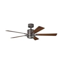 Kichler® Lucian 52 In. 5-Blade Led Ceiling Fan W/ Light (Old Bronze) 6 Kichler® Lucian 52 In. 5-Blade Led Ceiling Fan W/ Light (Old Bronze) -Home Furnishing Store 158684 w DetailedProductView2 Lg