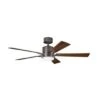 Kichler® Lucian 52 In. 5-Blade Led Ceiling Fan W/ Light (Old Bronze) -Home Furnishing Store 158684 w MainProductImage Lg
