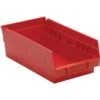 Quantum Storage Systems® Red 11-5/8 X 6-5/8 X 4 In Economy Shelf Bin Package Of 30