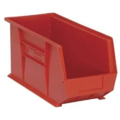 Quantum Storage Systems® Red 18 X 8-1/4 X 9 In Ultra Stack And Hang Bin Package Of 6