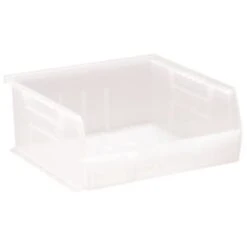 Quantum Storage Systems® Clear 10-7/8 X 11 X 5 In Ultra Stack And Hang Bin Package Of 6