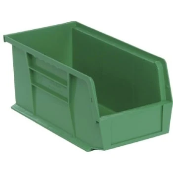 Quantum Storage Systems® Green 10-7/8 X 5-1/2 X 5 In Stack And Hang Bin Package Of 12 3 Quantum Storage Systems® Green 10-7/8 X 5-1/2 X 5 In Stack And Hang Bin Package Of 12