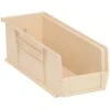 Quantum Storage Systems® Ivory 14-3/4 X 5-1/2 X 5 In Stack And Hang Bin Package Of 12