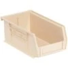 Quantum Storage Systems® Ivory 7-3/8 X 4-1/8 X 3 In Stack And Hang Bin Package Of 24 -Home Furnishing Store 159697 w MainProductImage Lg