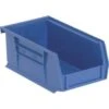 Quantum Storage Systems® Blue 7-3/8 X 4-1/8 X 3 In Stack And Hang Bin Package Of 24 -Home Furnishing Store 159709 w MainProductImage Lg