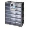 Quantum Storage Systems® Black/gray Plastic 18-Drawer Cabinet 2 Quantum Storage Systems® Black/gray Plastic 18-Drawer Cabinet -Home Furnishing Store 159775 w MainProductImage Lg